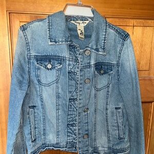 Stylish Blue Denim Jean Jacket